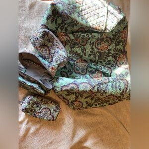 Vera Bradley Duffle Bag Set Penelope’s Garden